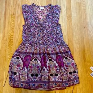 Sleeveless rimana print dress-